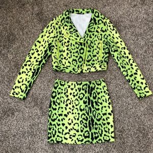 Fashionnova Cheetah Print Set (jacket only)
